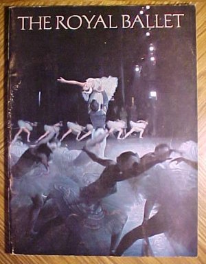 1967 Royal Ballet theater program, 60 pages