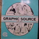 Graphic Source Clip Art - Men, 1986 EX condition, SC softcover book