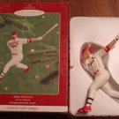 Mark McGwire Christmas Tree Ornament, MIB, Hallmark Keepsake Series 2000