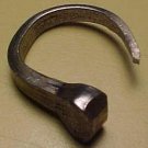 Bent nail metal ring, excellent shape, no rust - Great for that retro punk look