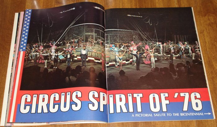 1976 Ringling Brothers Barnum & Bailey Circus Souvenir Program ...