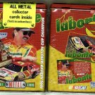 Terry Labonte METAL NASCAR card set, MIB never opened, 4 metal cards by Kelloggs, 1997