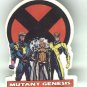 Mutant Genesis promo pin, 1991, X-Men comic book mini series, MINT