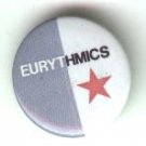 Eurythmics metal pin button, 1984, EX condition