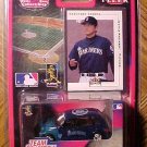 2001 Fleer White Rose Collectibles Kazuhiro Sasaki baseball card & die cast PT Cruiser, MIP