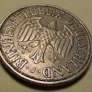 1950 German 1 Deutsche Mark coin