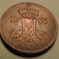 1985 Denmark 5 Ore coin