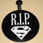 R.I.P RIP Superman - The Death of Superman promo pin button, 1992, mint, DC Comics