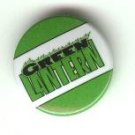 Green Lantern comic book promo pin button, mint, 1.25", DC comics