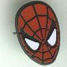Spider-man (spiderman) head tie-tac style pin button, 1992, mint, Marvel comics