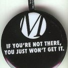 Milestone Comics comic book promo pin button, mint, DC comics