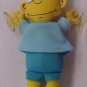 The Simpsons - Bart Simpson window stick plush doll figure, 1990, w/ suction cups