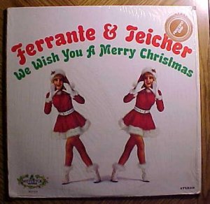 Ferrante & Teicher: We Wish You a Merry Christmas LP vinyl record album 33rpm, NM