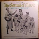 The Sound of Music sound track LP vinyl record album 33rpm, G/VG, 1959, fold-out jacket, Mary Martin