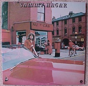 sammy Hagar Red LP vinyl record album 33rpm, 1977, EX/NM