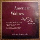 Percy faith Orchestra: American Waltzes 10" LP record album, VG, 1950's