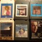 Country Music 8-track tapes assortment #8, 6 tapes - Johnny Paycheck Glen Campbell Barbara Mandrell