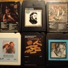 Kenny Rogers 8-Track tape assortment - 6 tapes, Gambler, Gideon, 10 Years of Gold, MORE!