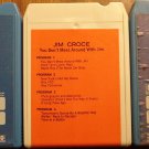 Jim Croce 8-Track tape assortment - 3 tapes, Life & Times, I Got a Name, Don't Mess Around w/ Jim