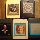 Kenny Rogers 8-Track tape assortment #2 - 5 tapes, Daytime friends, Greatest Hits, Gambler, MORE!