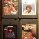 Mac Davis 8-track tapes assortment 4 tapes - Forever Lovers, It's hard to be Humble, MORE!