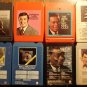 Singer songwriter crooners 8-Track tape assortment 8 tapes Johnny Mathis Neil Diamond Paul Anka MORE