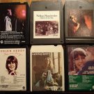 Female Pop Singers 8-track tapes assortment 6 tapes Carole King, Debbie Boone, Helen reddy, more
