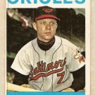 1964 Topps baseball card #22 Jerry Adair VG Baltimore Orioles
