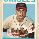 1964 Topps baseball card #45 Milt Pappas VG Baltimore Orioles