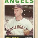 1964 Topps baseball card #71 Jack Spring VG Los Angeles Angels