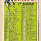 1964 Topps baseball card #188 3rd Series Checklist - Unmarked VG