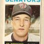 1964 Topps baseball card #46 Ed Brinkman VG/EX Washington Senators