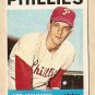 1964 Topps baseball card #104 Art Mahaffey VG Philadelphia Phillies