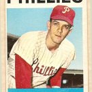 1964 Topps baseball card #104 Art Mahaffey G/VG (bent corner) Philadelphia Phillies