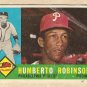 1960 Topps baseball card #416 Humberto Robinson Good, Philadelphia Phillies
