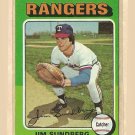 1975 Topps baseball card #567 Jim Sundberg NM/M Texas rangers