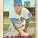 1967 Topps baseball card #2 Jack Hamilton EX/NM New York Mets