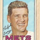 1967 Topps baseball card #59 (B) Ralph Terry VG/EX New York Mets