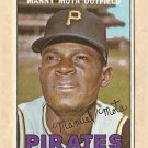 1967 Topps baseball card #66 Manny Mota VG/EX (low gloss) Pittsburgh Pirates
