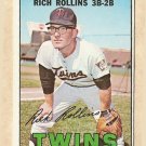 1967 Topps baseball card #98 Rich Rollins VG+ Minnesota Twins