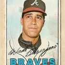 1967 Topps baseball card #119 (B) Wade Blasingame VG- (creased) Atlanta Braves