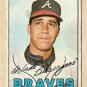 1967 Topps baseball card #119 (B) Wade Blasingame VG- (creased) Atlanta Braves