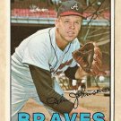 1967 Topps baseball card #101 Ken Johnson VG/EX Atlanta Braves