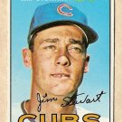 1967 Topps baseball card #124 Jim Stewart - Good, Chicago Cubs