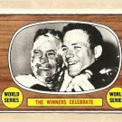 1967 Topps baseball card #155 World series Champs VG
