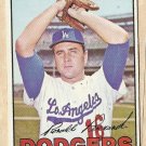 1967 Topps baseball card #197 Ron Perranoski VG Los Angeles Dodgers