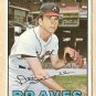 1967 Topps baseball card #267 Don Schwall VG Atlanta Braves