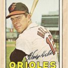 1967 Topps baseball card #251 Woody Held VG Baltimore orioles
