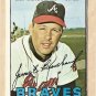 1967 Topps baseball card #307 Jim Beauchamp good, Atlanta Braves