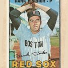 1967 Topps baseball card #342 Hank Fischer VG Boston red Sox